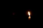 Candle in the dark